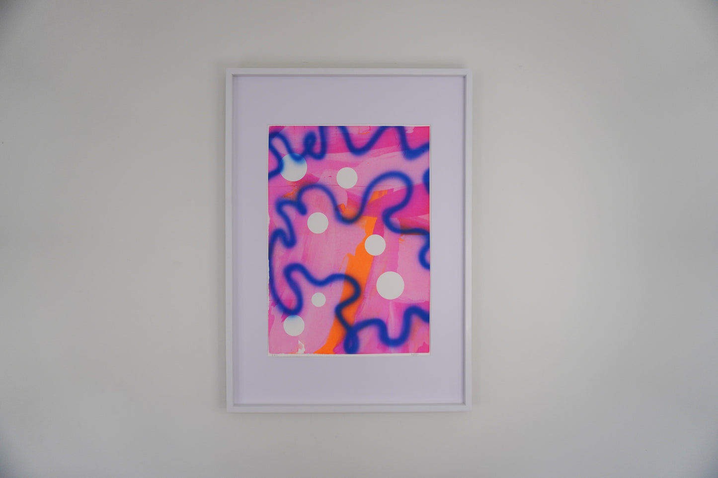 Pink Smudge: Limited Edition Original Print 4 of 6