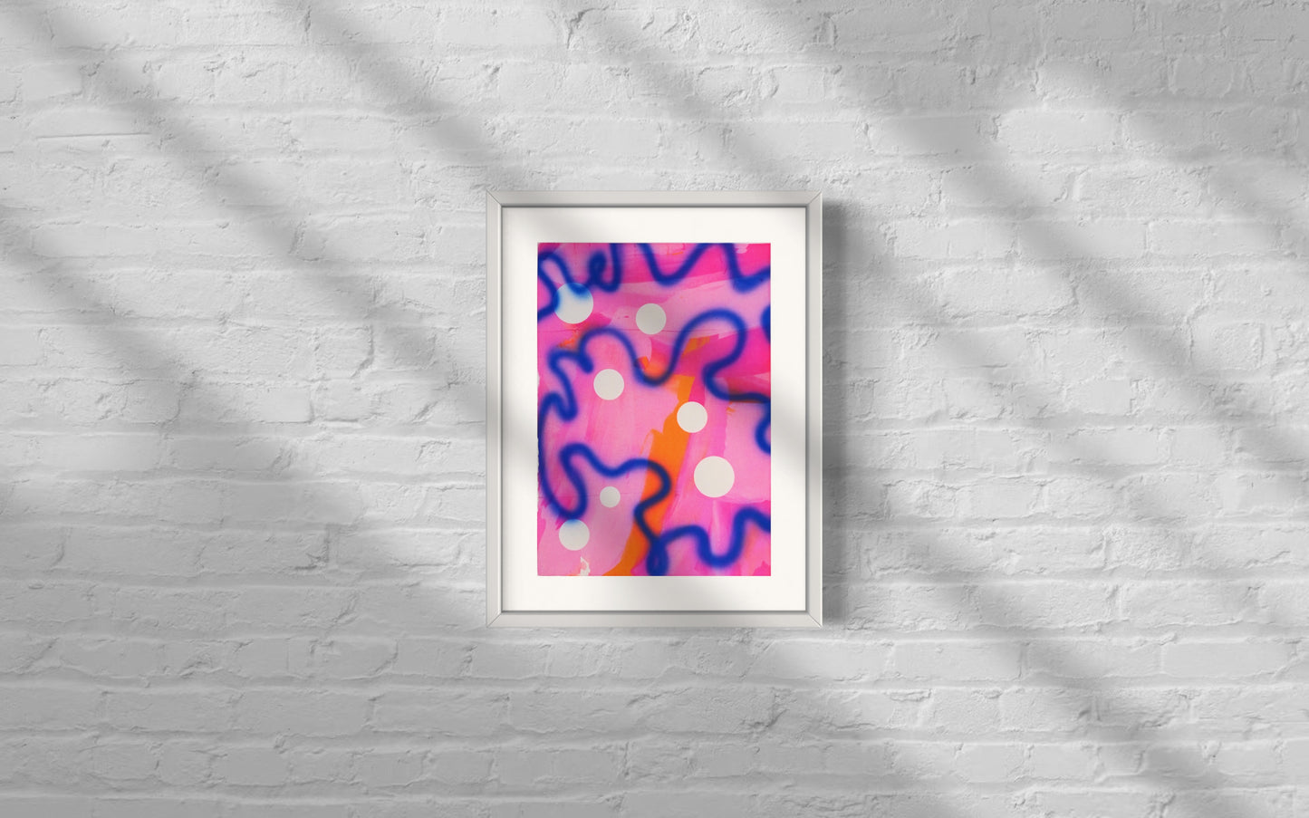 Pink Smudge: Limited Edition Original Print 4 of 6