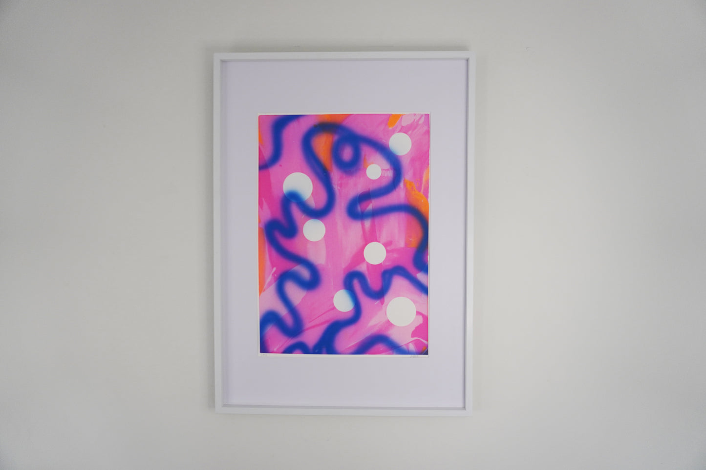 Pink Smudge: Limited Edition Original Print 5 of 6