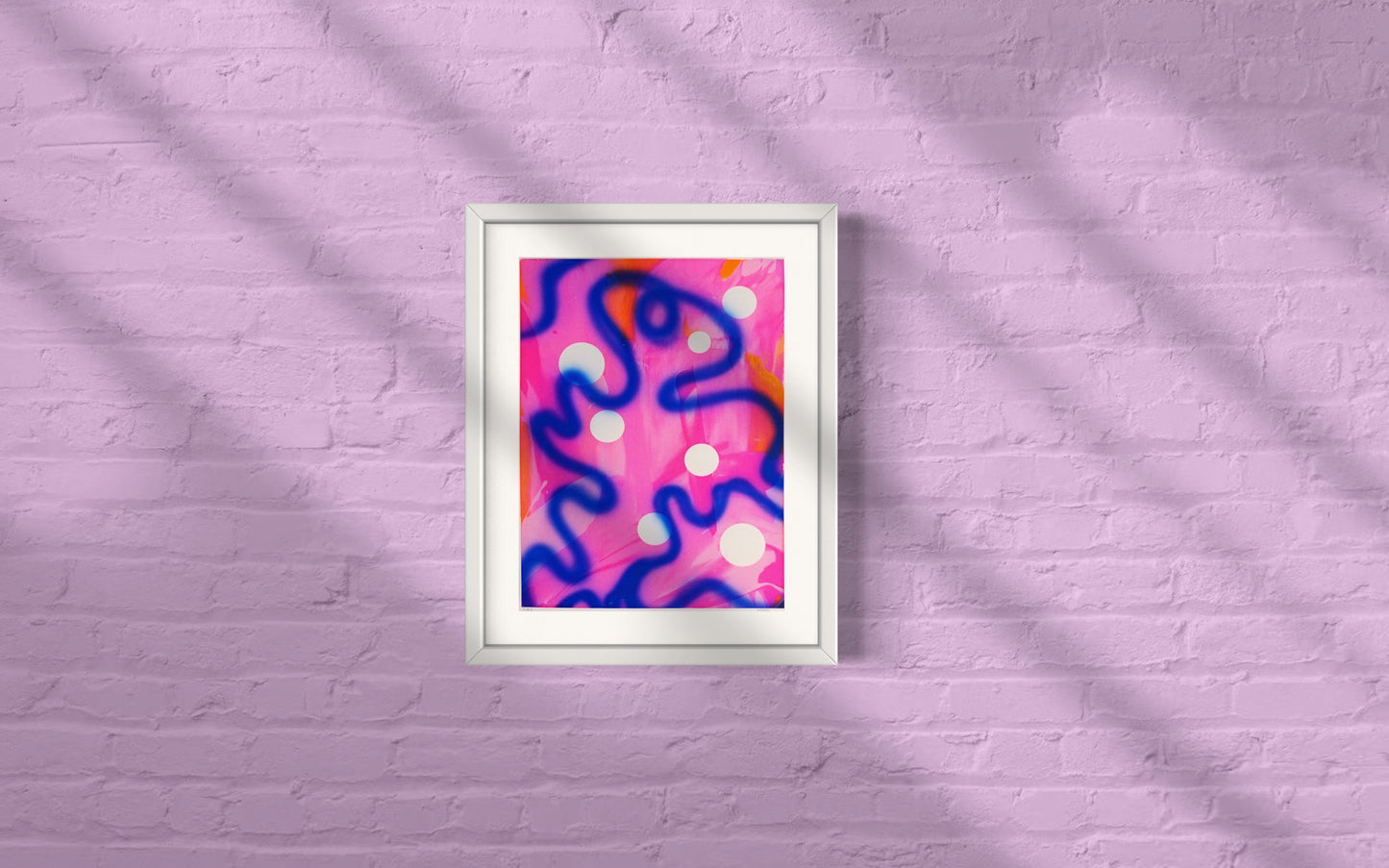 Pink Smudge: Limited Edition Original Print 5 of 6