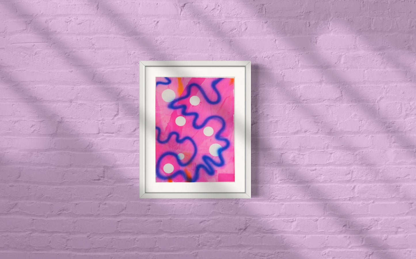 Pink Smudge: Limited Edition Original Print 3 of 6