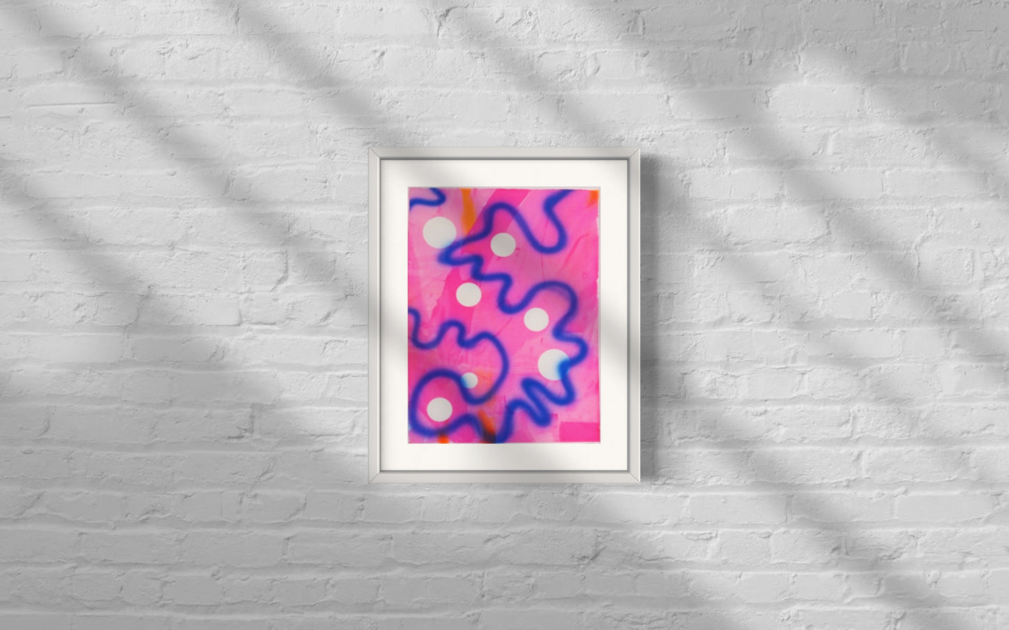 Pink Smudge: Limited Edition Original Print 3 of 6