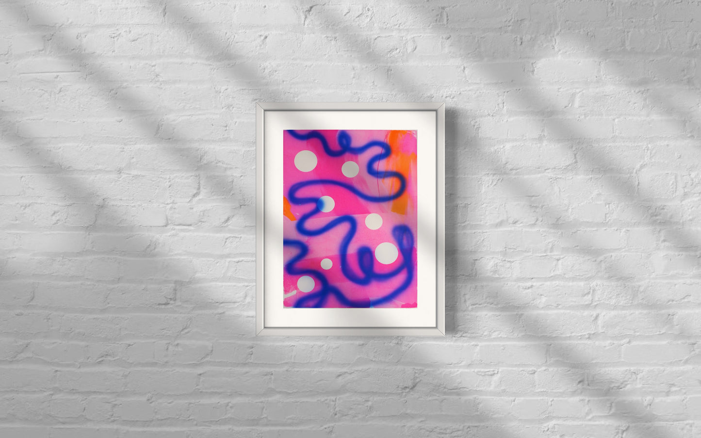 Pink Smudge: Limited Edition Original Print 2 of 6